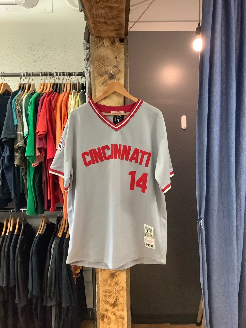 Vintage Cincinnati grey MLB jersey